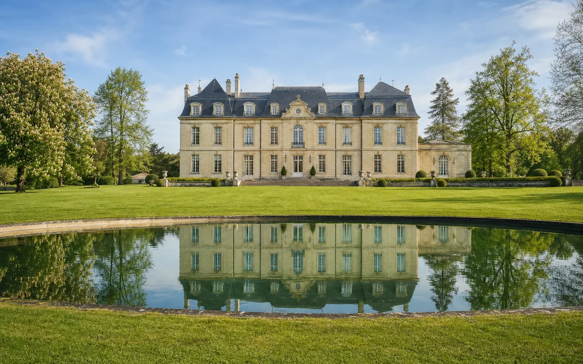 Vue de Château de Valombre